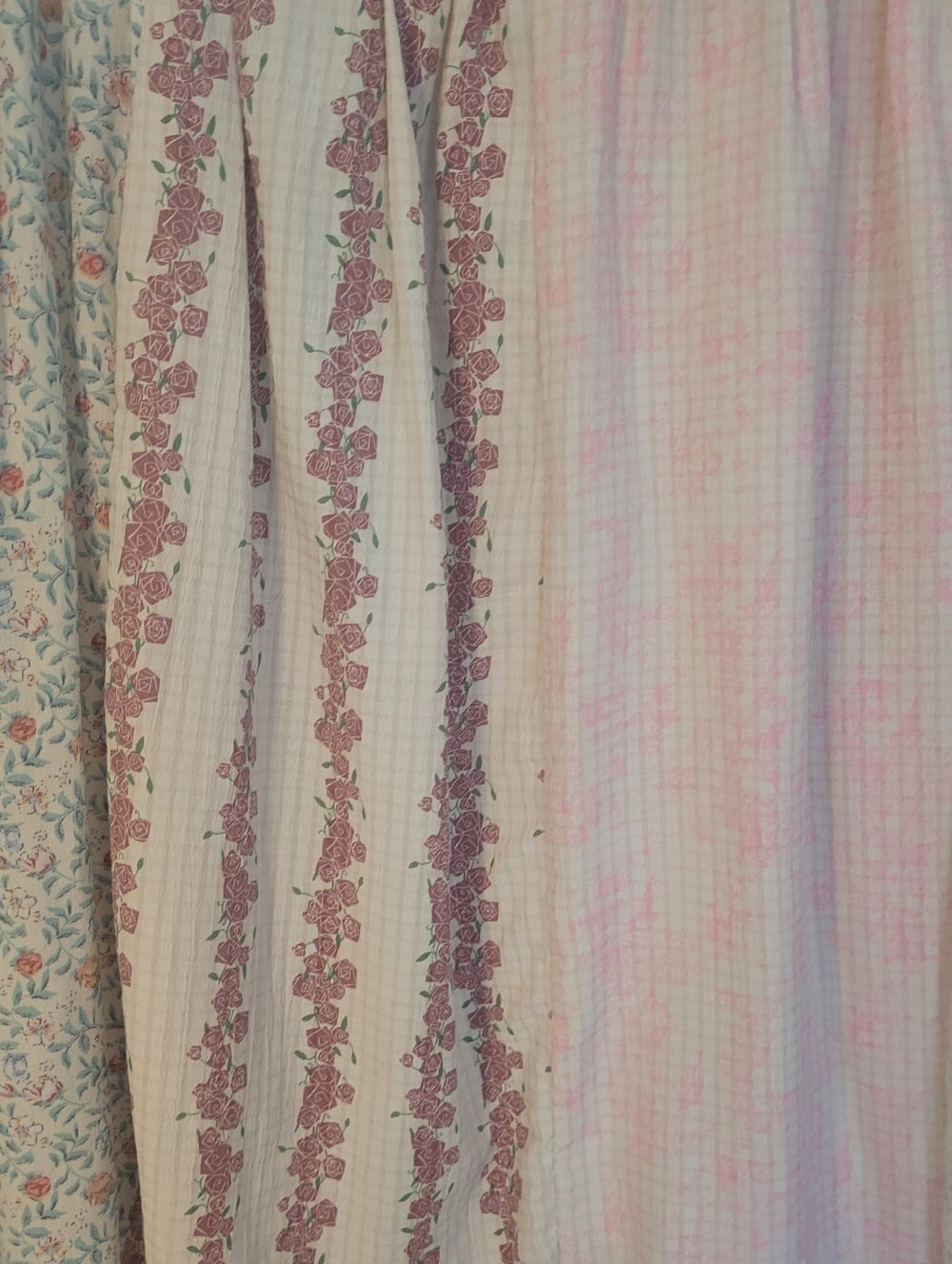 POL Patchwork/Pieced Denim/Lace/Multi-Prints Maxi Skirt, NWOT, S,  CHIC & UNIQUE - Picture 14 of 14